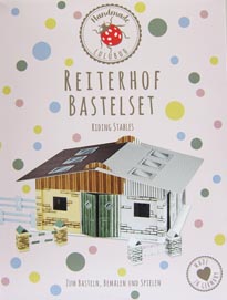 Modellbogen Reiterhof